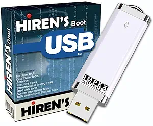 Ultimate Hiren’s Bootable 15.2 USB 4 GB Flash Drive